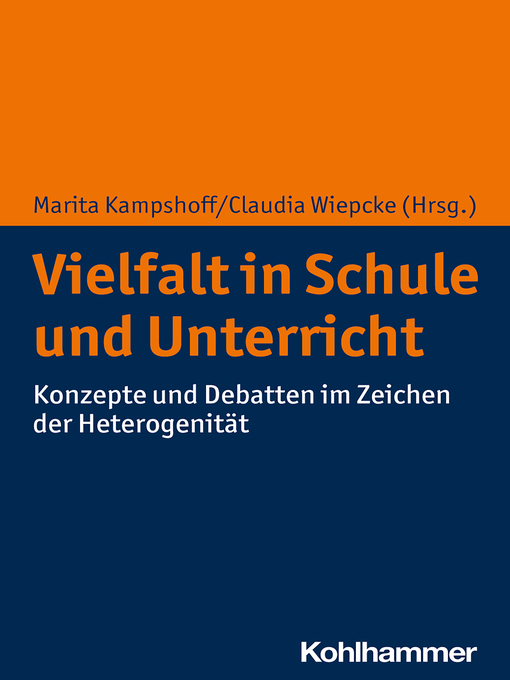 Title details for Vielfalt in Schule und Unterricht by Marita Kampshoff - Wait list